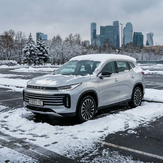 EXEED TXL зимой