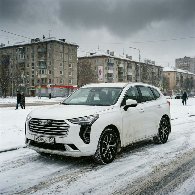 Haval Jolion зимой в России